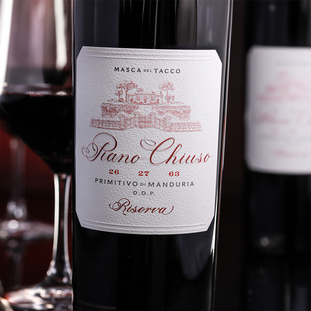 Primitivo di Manduria Riserva 2022 Piano Chiuso